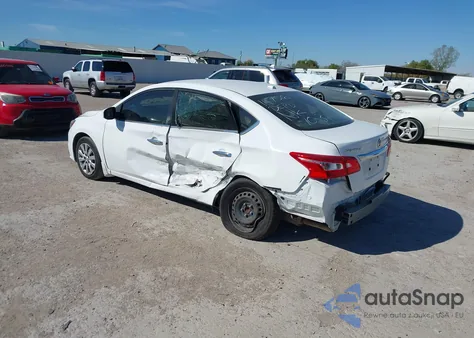 2017 Nissan Sentra Sv z USA, uszkodzony, nr VIN 3N1AB7AP9HY344630
